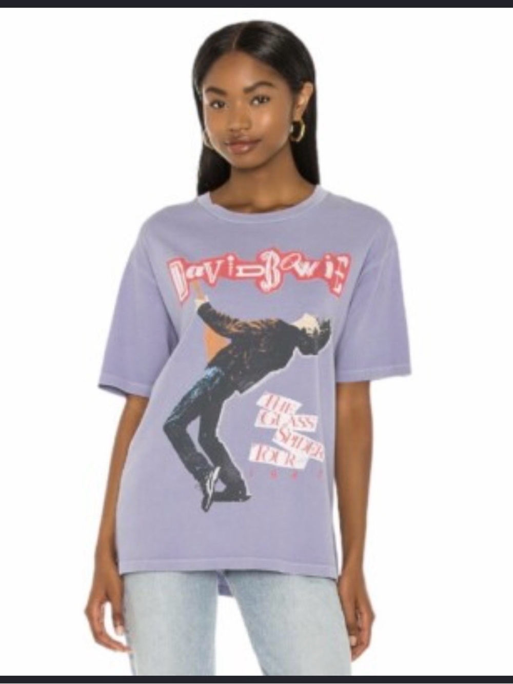 Daydreamer Lavender Graphic Short Sleeve Tee
